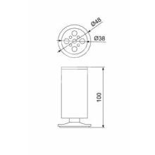 锌合金沙发脚（A215）