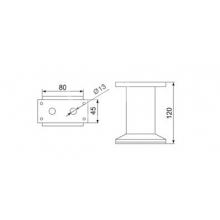 锌合金沙发脚（ZL157）